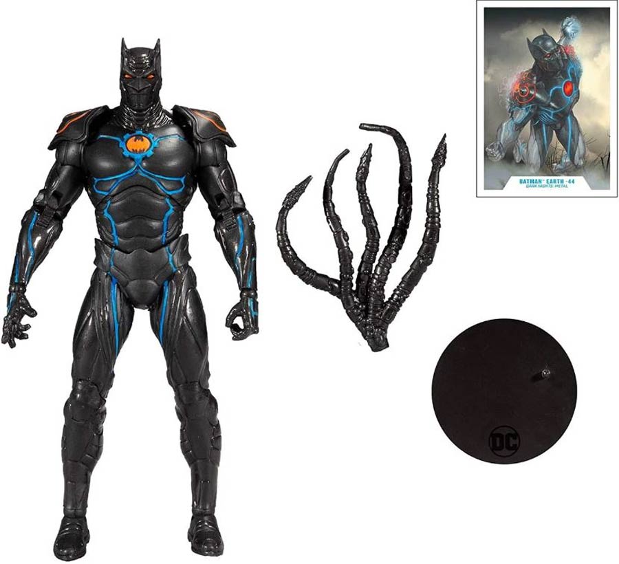 DC Multiverse Dark Nights Metal Earth-44 Batman 7-Inch Scale Action Figure Case