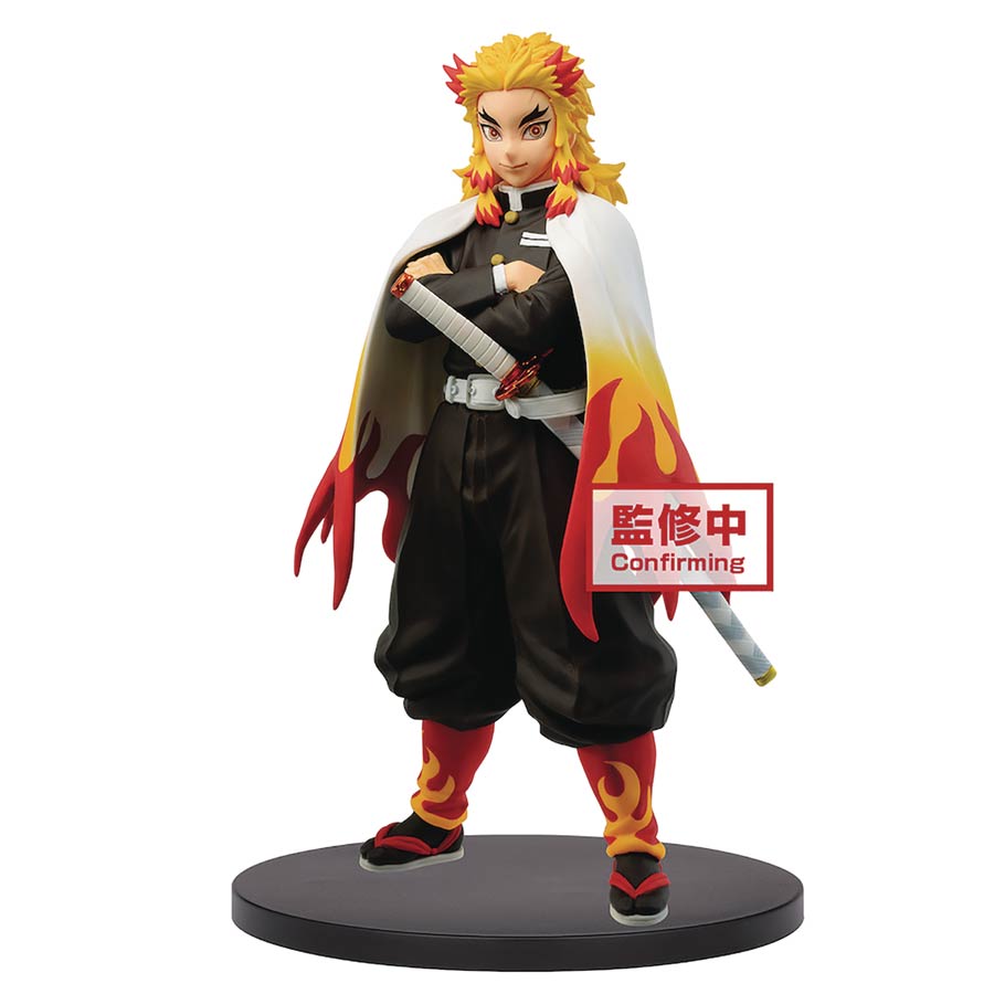Demon Slayer Kimetsu No Yaiba Vol 10 Figure - Kyojuro Rengoku