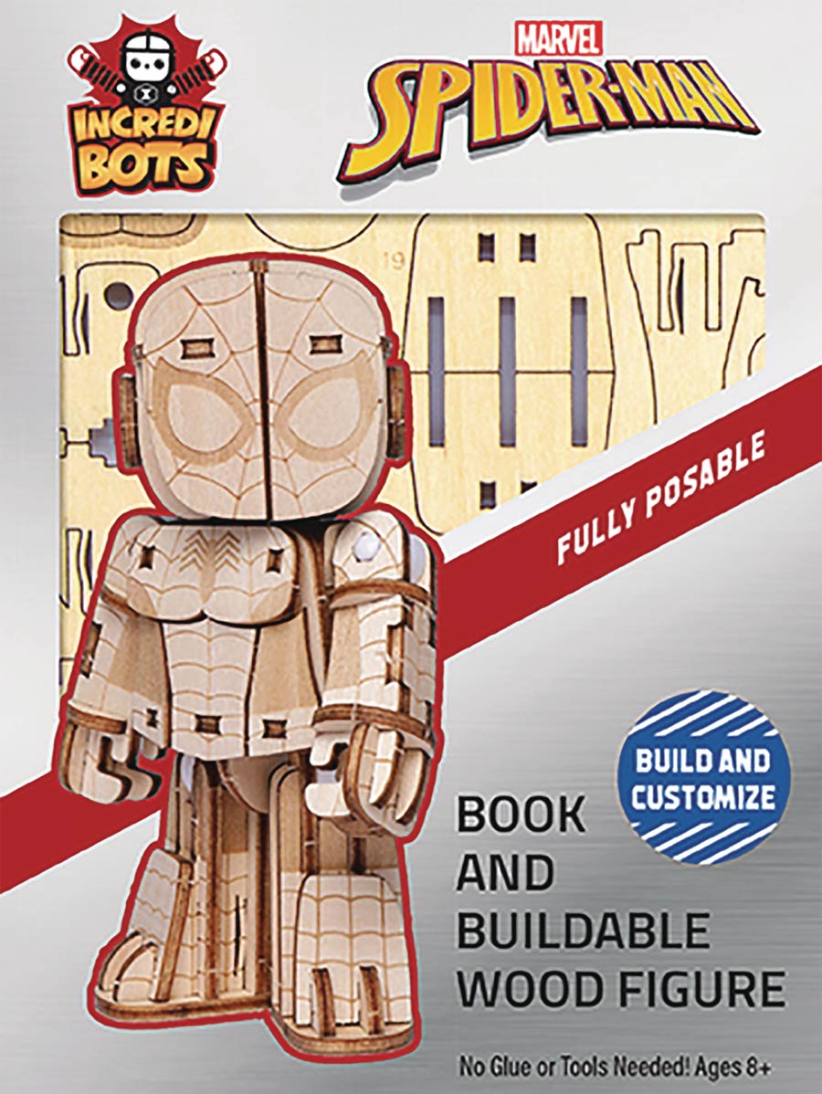 Marvel Incredibuilds Incredibots Model Kit - Spider-Man