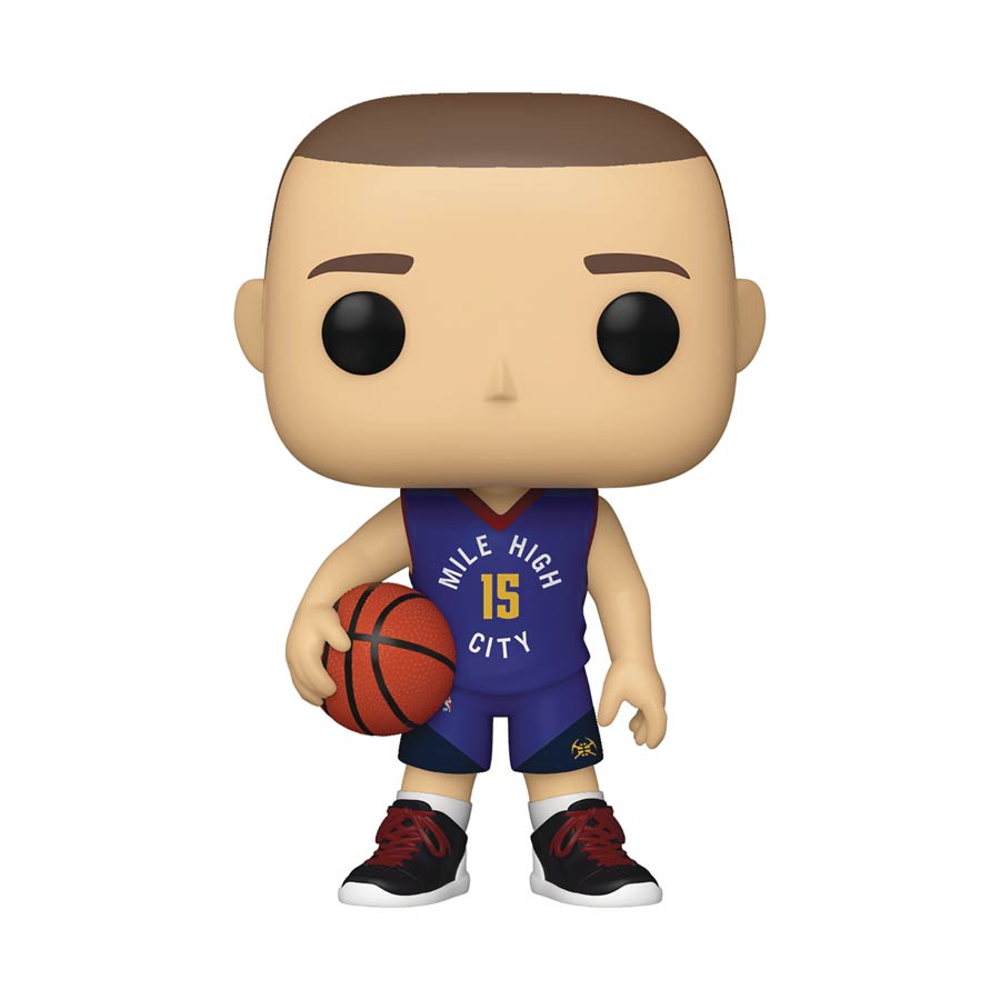 POP NBA Denver Nuggets Nikola Jok Alternate Vinyl Figure