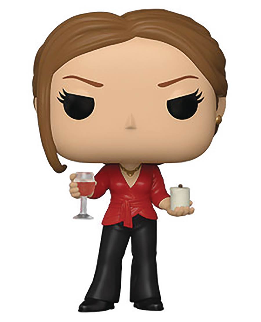 POP Television Office Jan With Wine & Candle Vinyl Figure