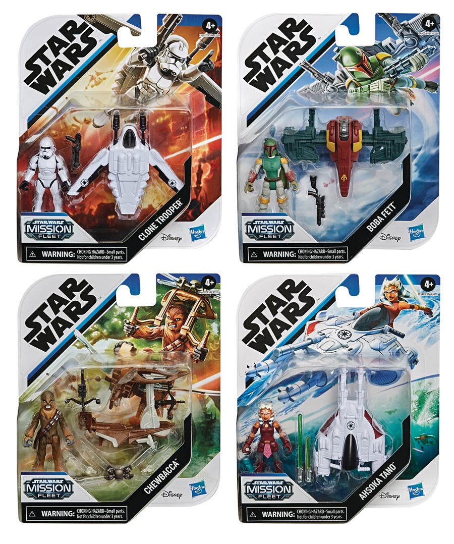 Star Wars Mission Fleet Micro Vehicle Assortment Case 202001