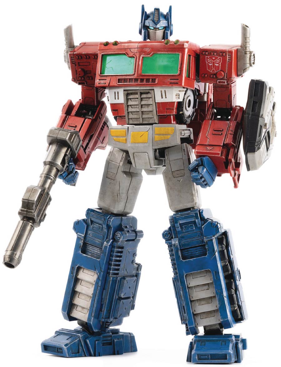 Transformers War For Cybertron Optimus Prime Deluxe Scale Figure