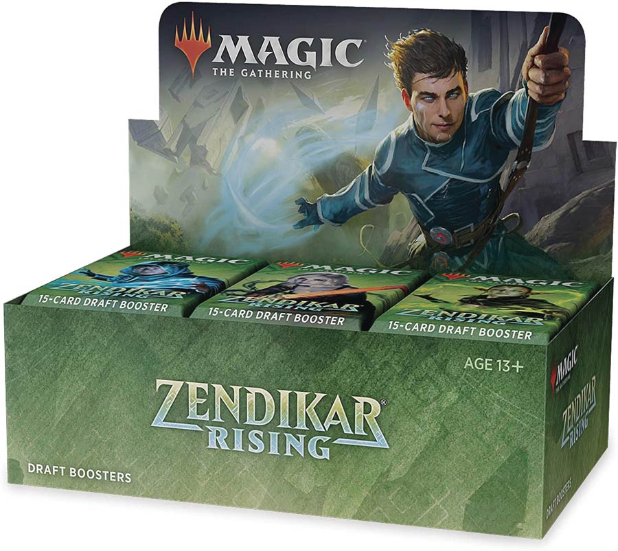 Magic The Gathering Zendikar Rising Draft Booster Display (36-Count)