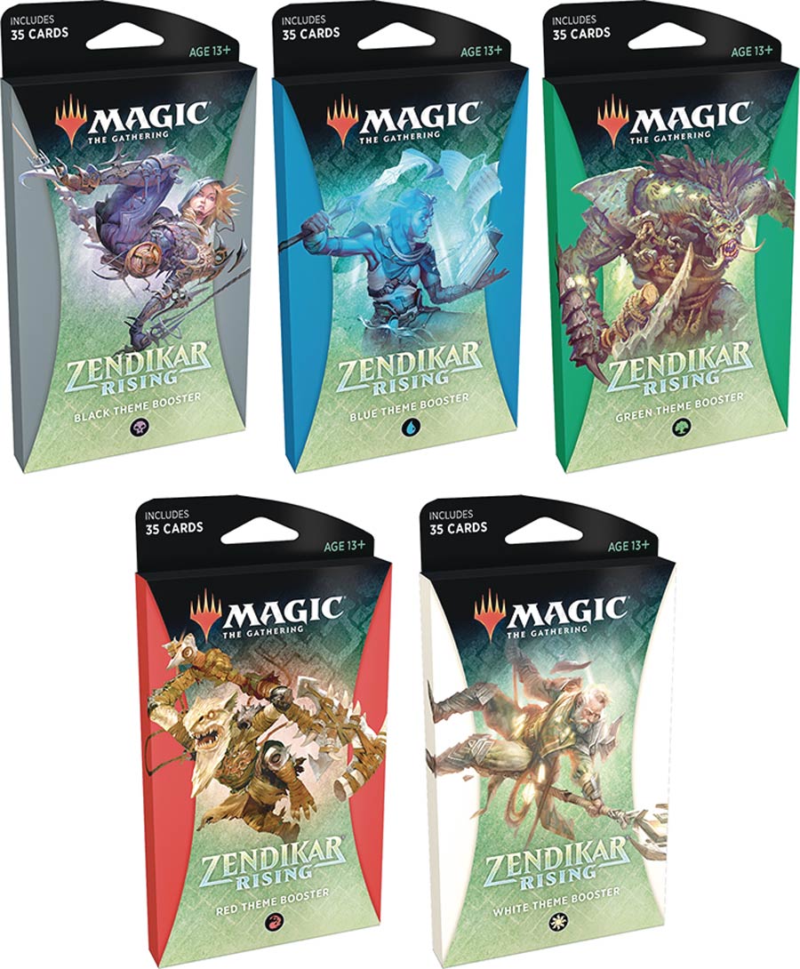 Magic The Gathering Zendikar Rising Theme Booster Deck Display (12-Count)