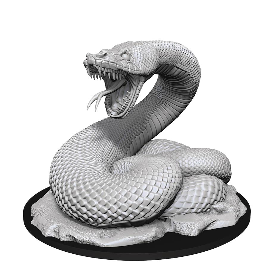 Dungeons & Dragons Nolzars Marvelous Unpainted Miniature - Giant Constrictor Snake