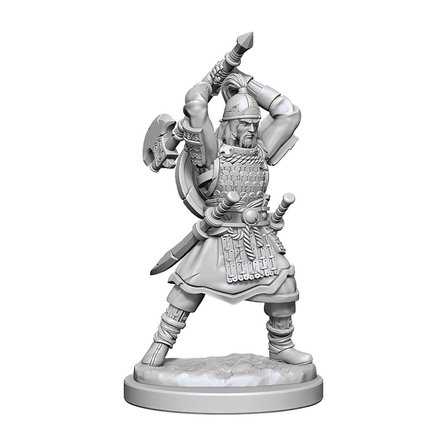 Dungeons & Dragons Nolzars Marvelous Unpainted Miniature - Barbarian Male