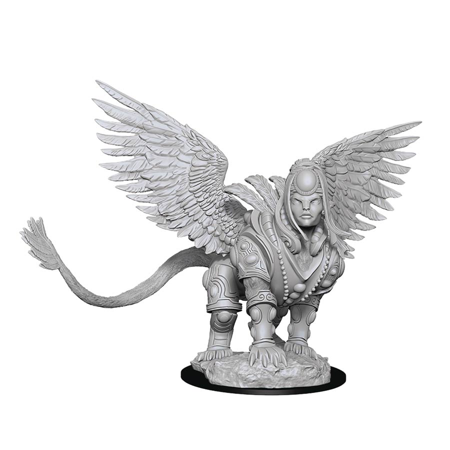 Magic The Gathering Unpainted Miniature - Isperia Law Incarnate