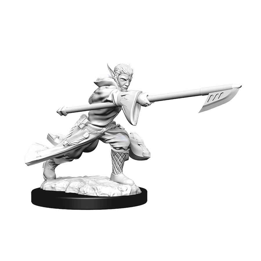 Magic The Gathering Unpainted Miniature - Joraga Warcaller & Joraga Treespeaker