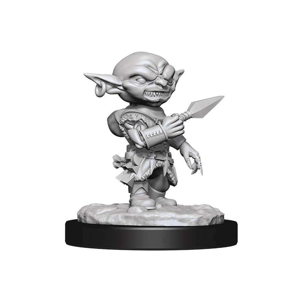 Pathfinder Deepcuts Unpainted Miniature - Goblin Rogue Male