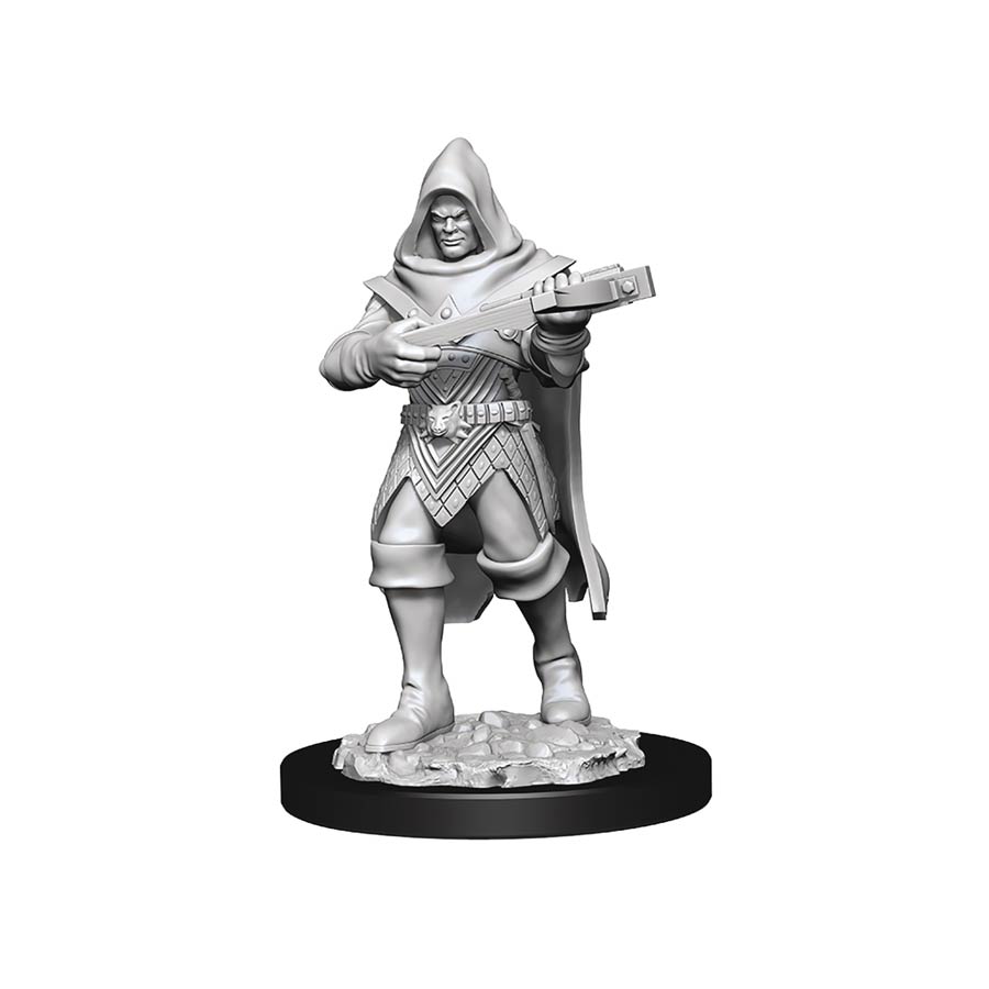 Pathfinder Deepcuts Unpainted Miniature - Human Rogue Male