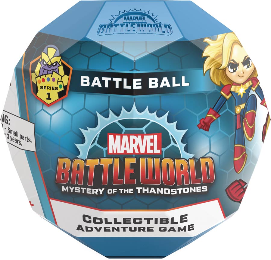 Funko Marvel Battleworld Mystery Of The Thanostones Game Battle Ball Capsule