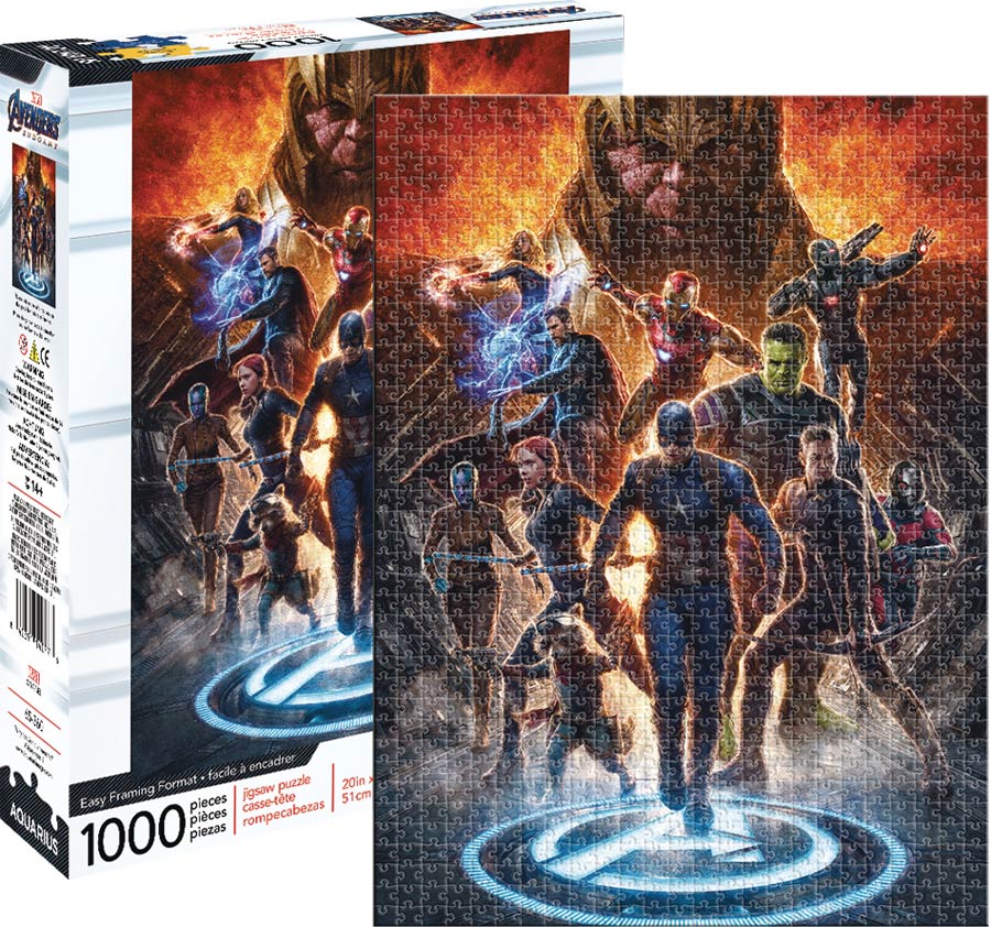 Marvel Avengers Endgame Collage 1000-Piece Puzzle