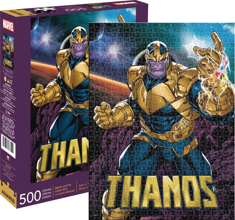 Marvel Thanos 500-Piece Puzzle
