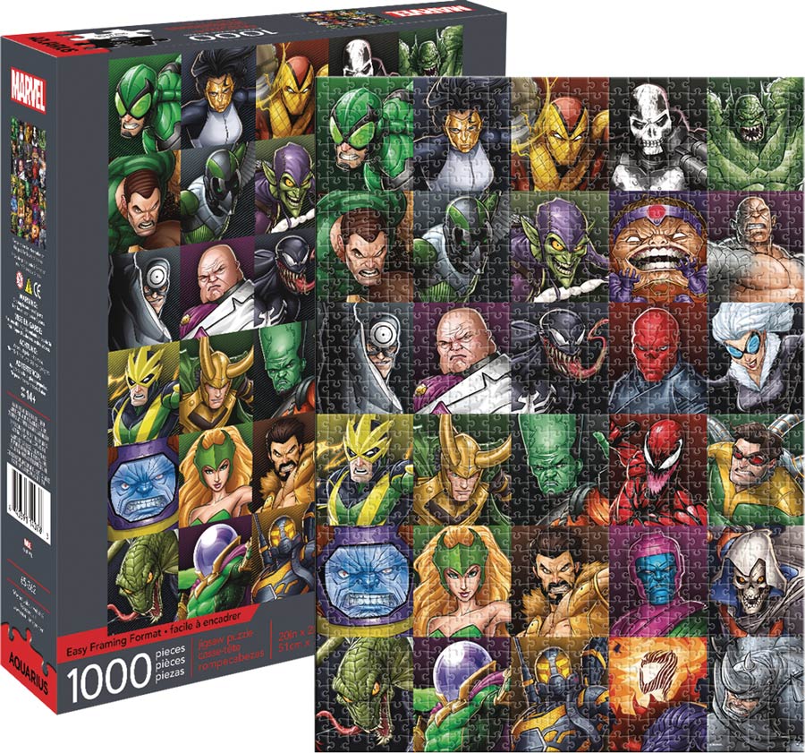 Marvel Villains 1000-Piece Puzzle