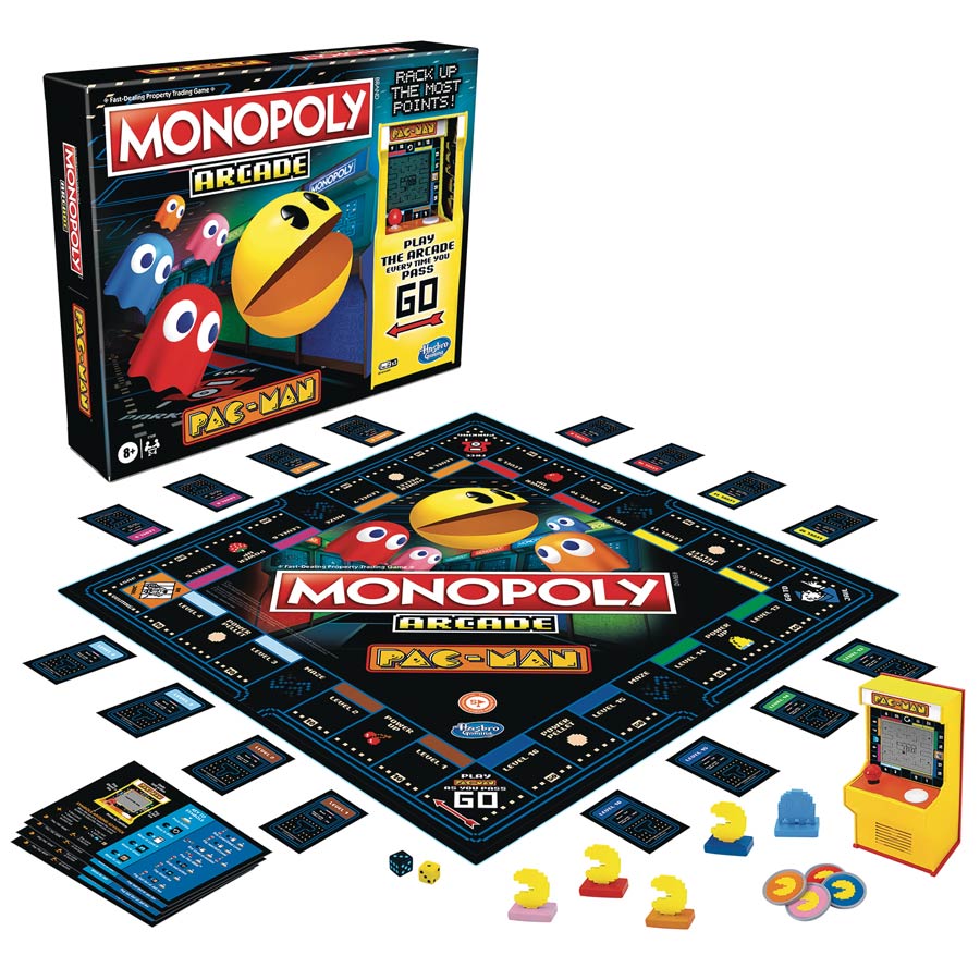 Monopoly Arcade Pac-Man Board Game Edition Case