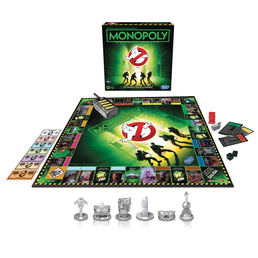Monopoly Ghostbusters Board Game Edition Case