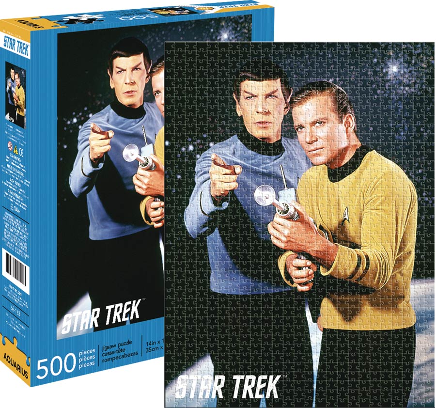 Star Trek Spock And Kirk 500-Piece Puzzle