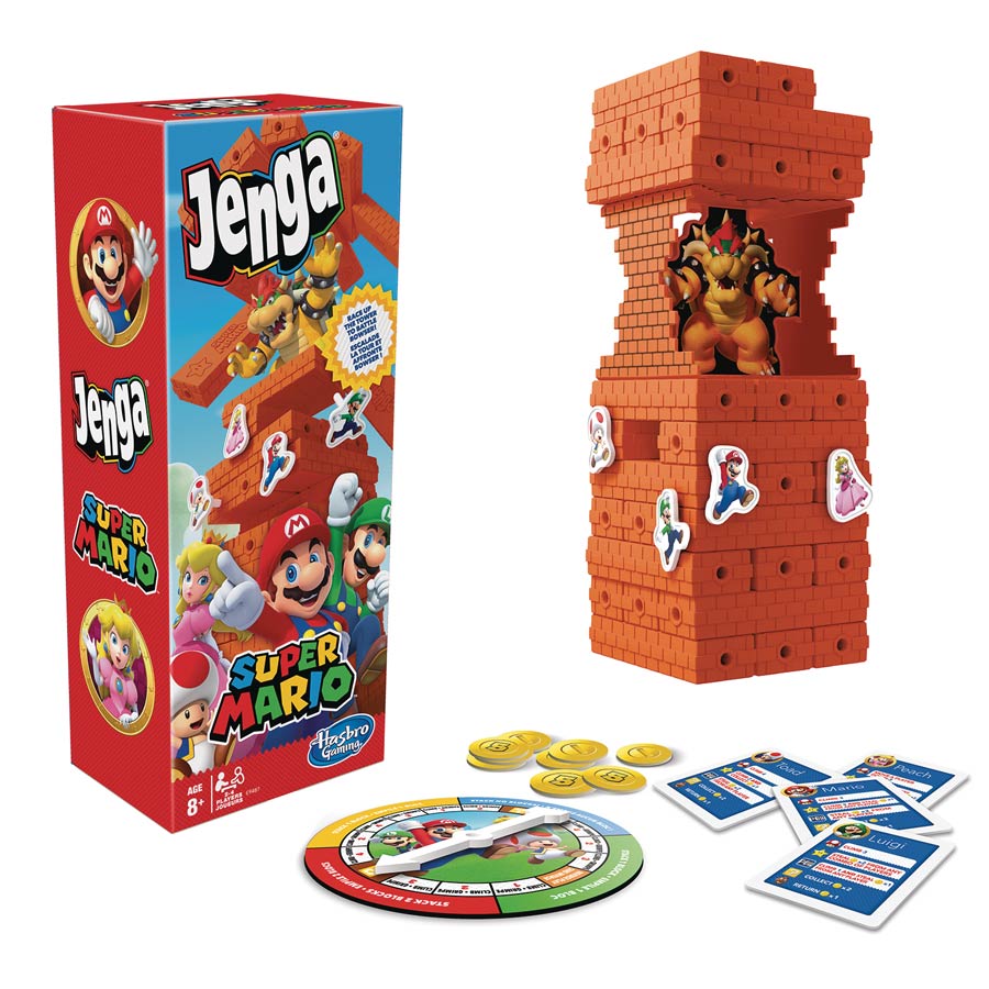 Jenga Super Mario Game Case
