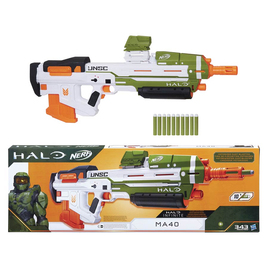 Nerf Halo MA40 Blaster Case