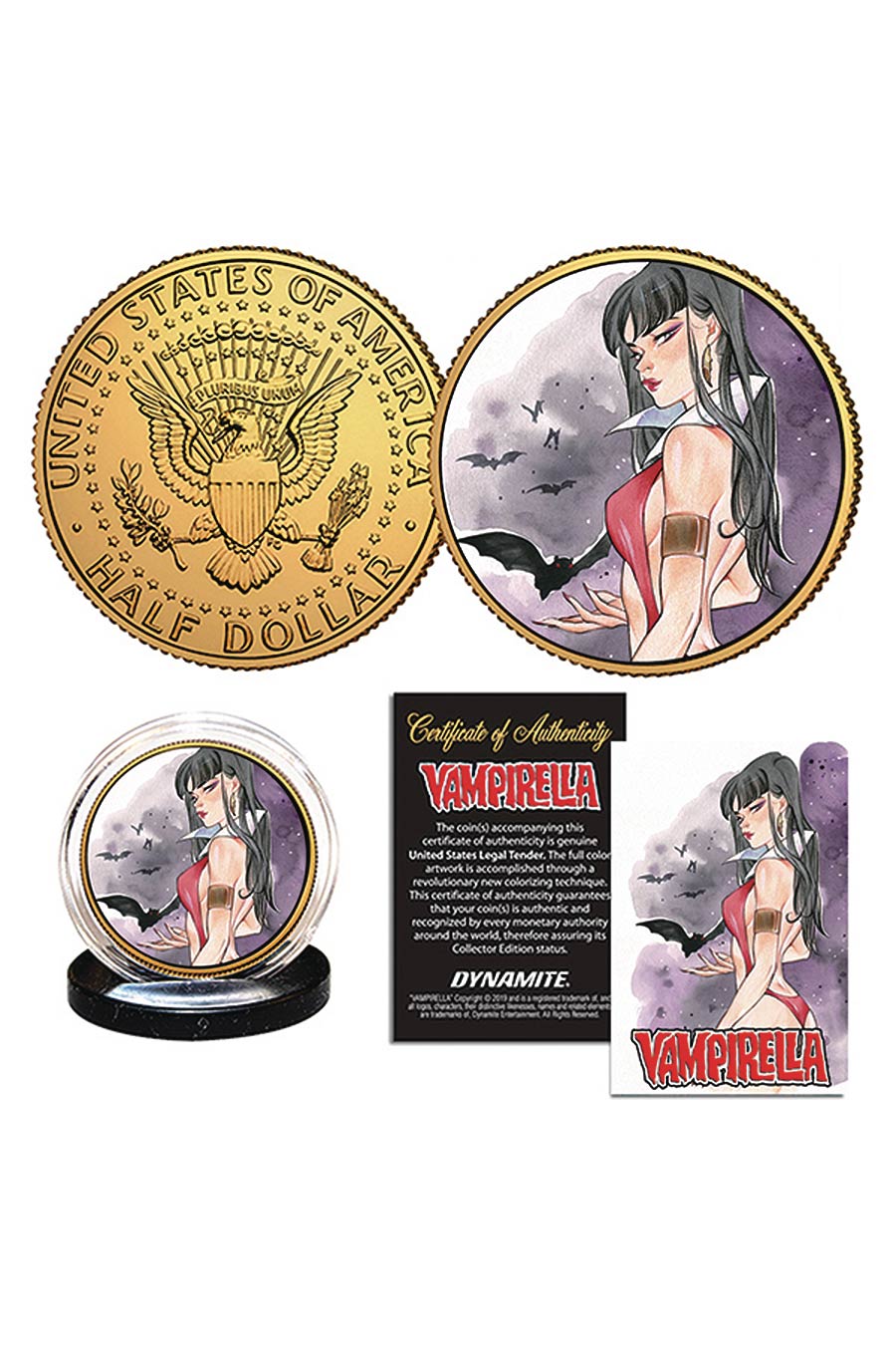 Vampirella Collectible Coin - Peach Momoko Vampirella #12
