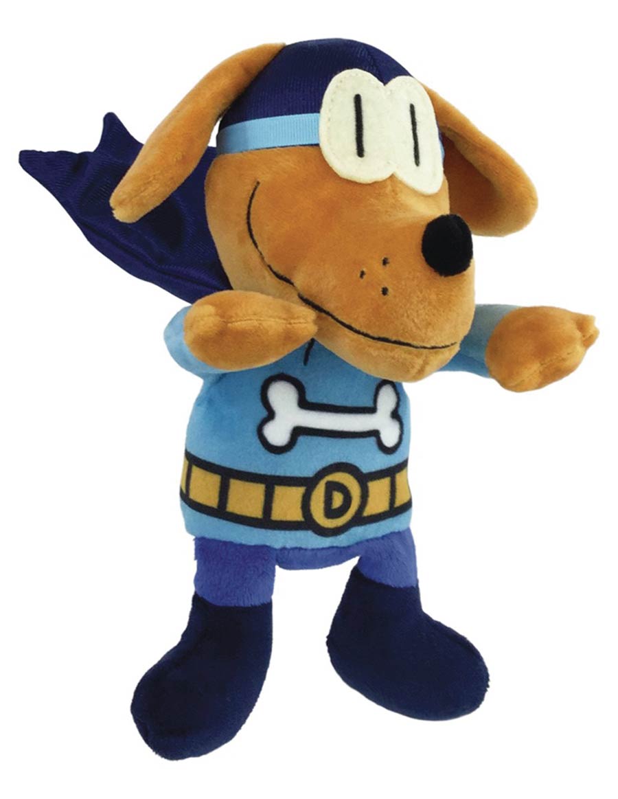 Dog Man 9.5-Inch Plush - Bark Knight
