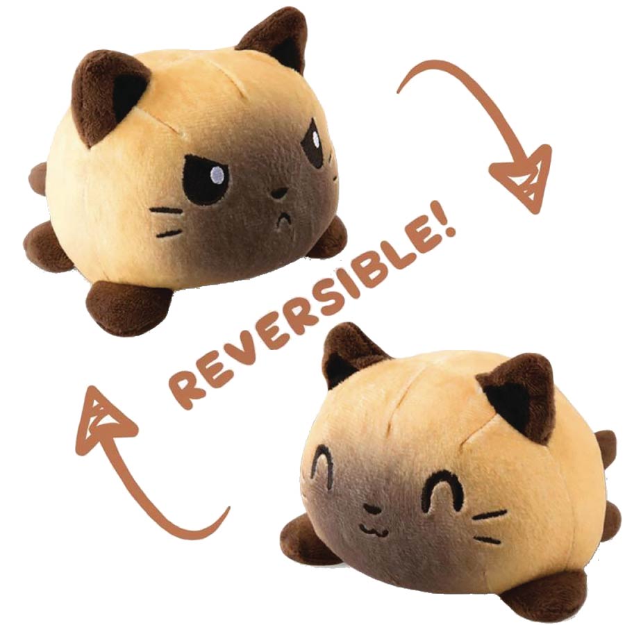 Teeturtle Reversible Siamese Cat Mini Plush
