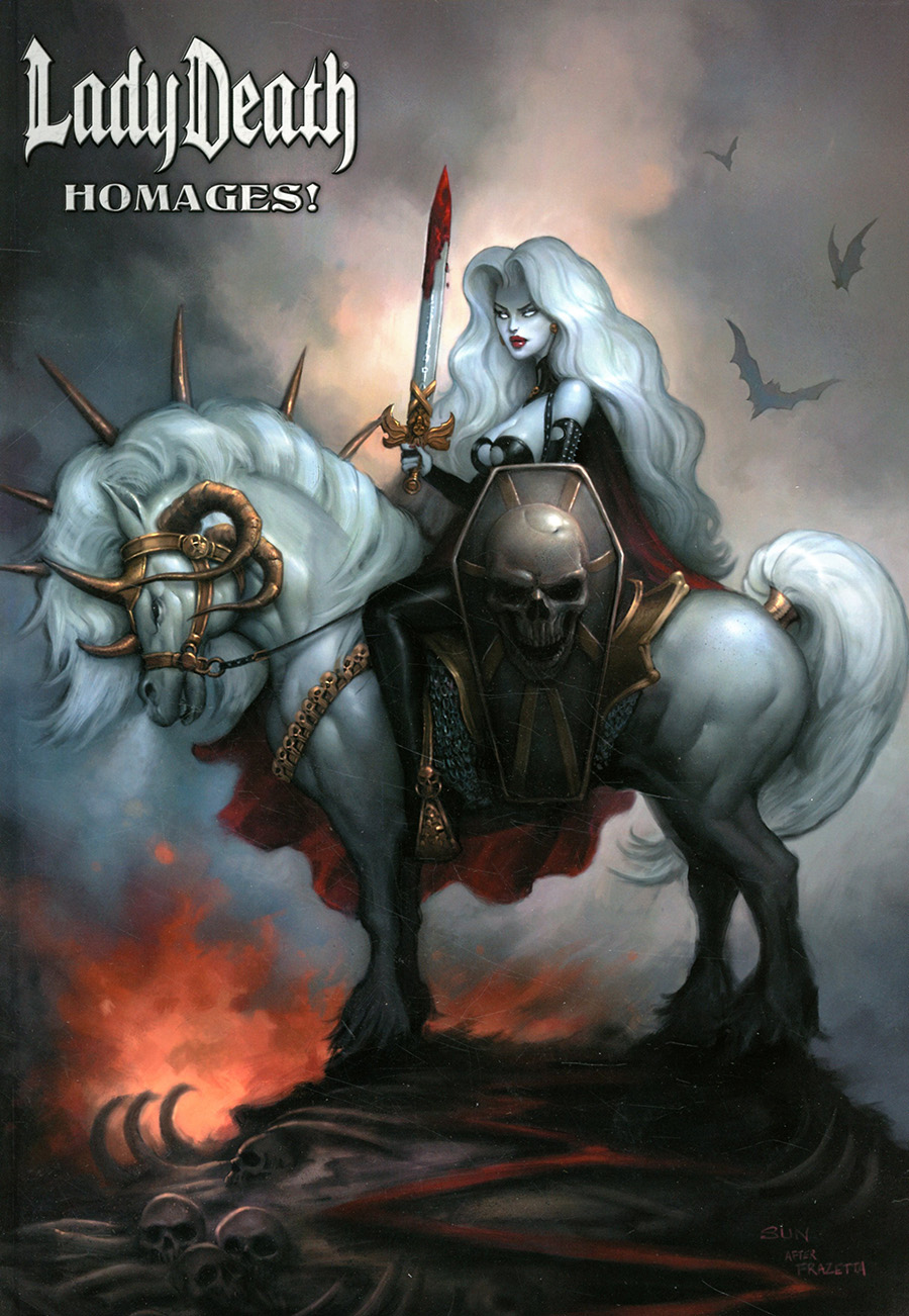 Lady Death Homages HC Regular Edition