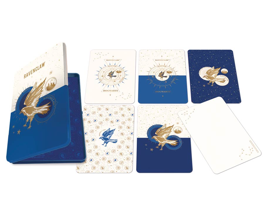 Harry Potter Constellation Postcard Tin Set - Ravenclaw