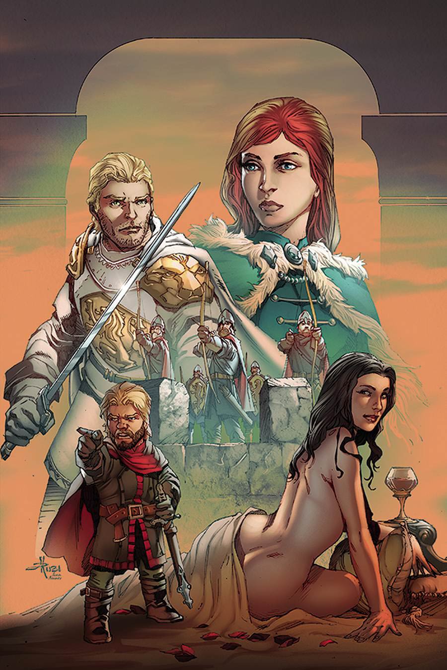 Game Of Thrones Clash Of Kings Vol 2 #10 Cover C Incentive Mel Rubi Virgin Cover