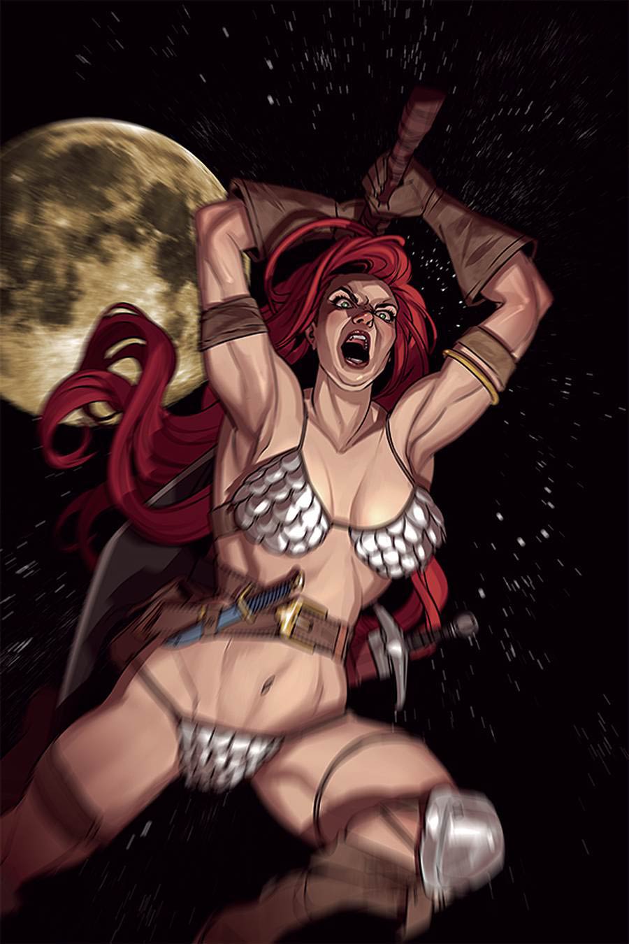 Red Sonja Vol 8 #22 Cover O Incentive Rachael Stott Virgin Cover