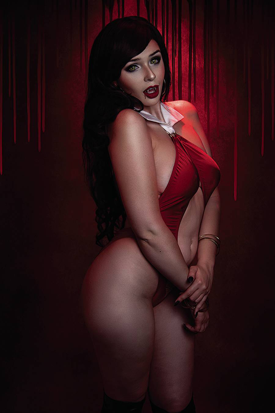 Vengeance Of Vampirella Vol 2 #13 Cover I Incentive Hailey Scott Cosplay Photo Virgin Cover