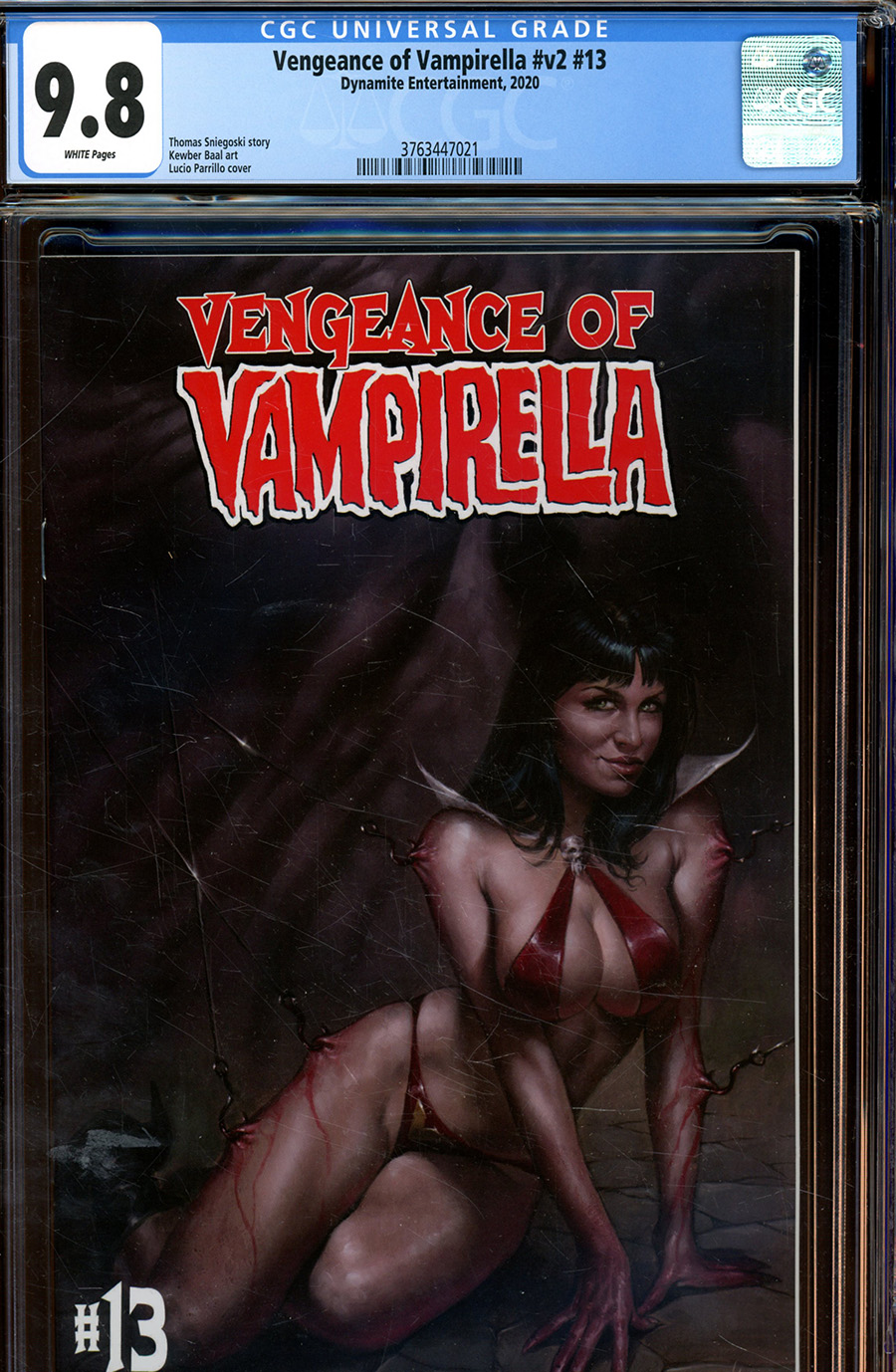 Vengeance Of Vampirella Vol 2 #13 Cover R Regular Lucio Parrillo Cover CGC Graded