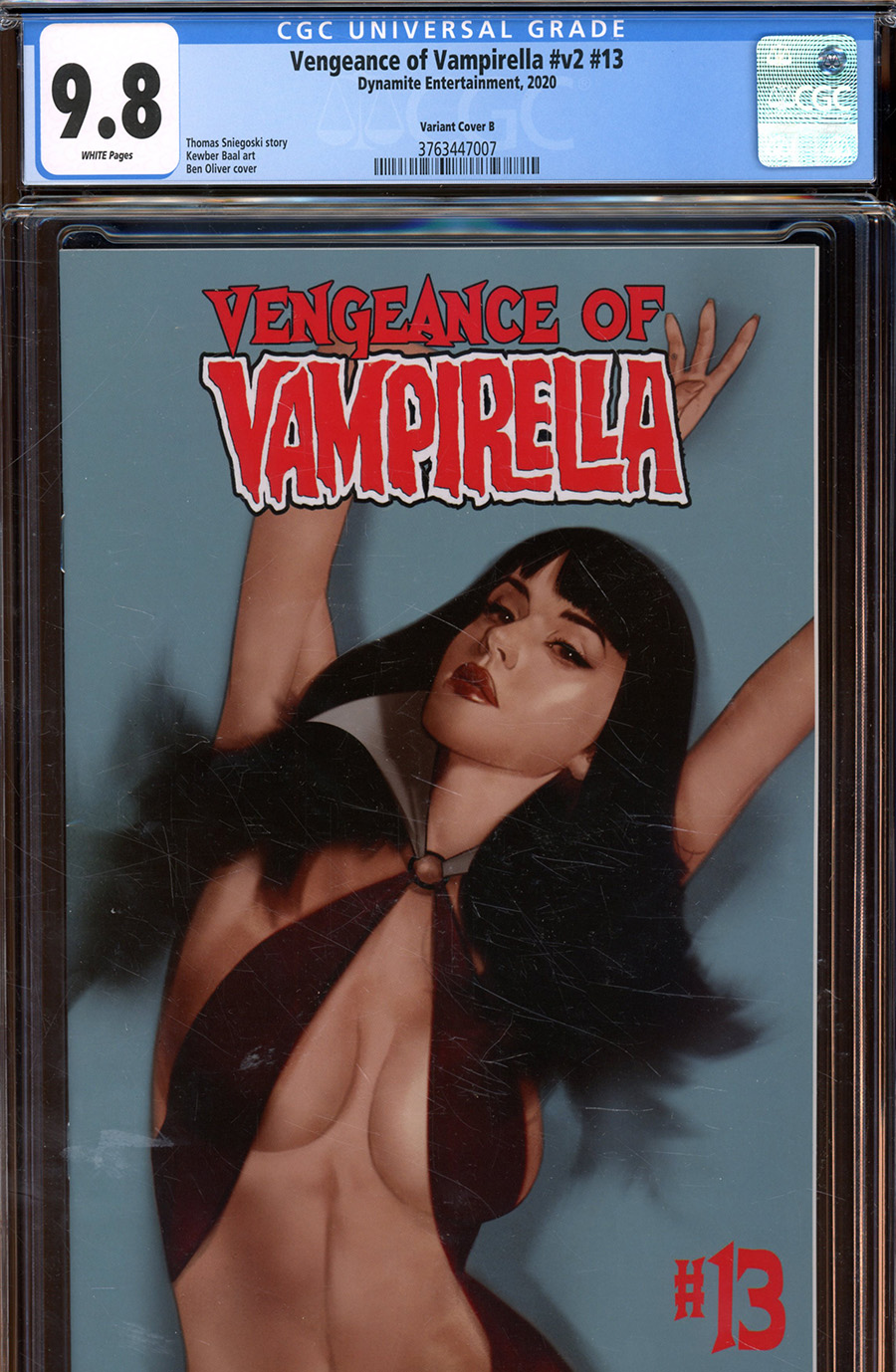 Vengeance Of Vampirella Vol 2 #13 Cover S Variant Ben Oliver Cover CGC Graded