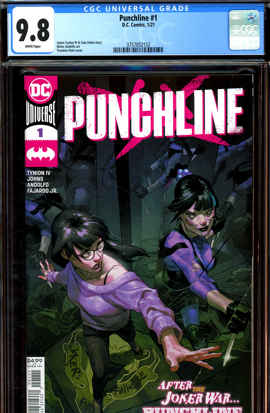 Punchline Special #1 (One Shot) Cover F DF Yasmine Putri Cover CGC Graded