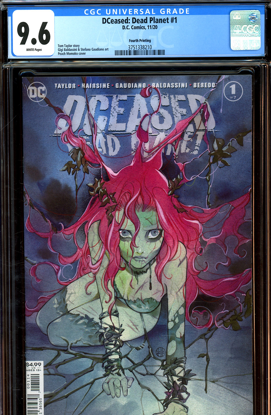 DCeased Dead Planet #1 Cover H DF 4th Ptg Peach Momoko Cover CGC Graded