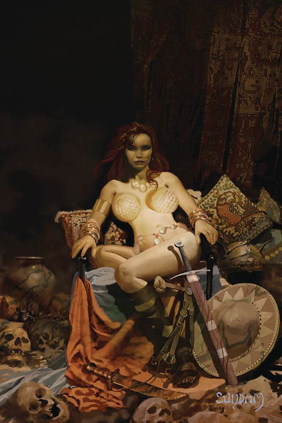 Red Sonja Price Of Blood #1 Cover O Limited Edition Arthur Suydam Virgin Cover