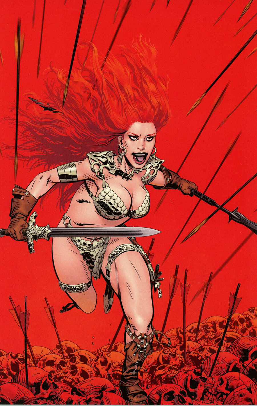 Red Sonja Price Of Blood #1 Cover P Limited Edition Michael Golden Virgin Cover