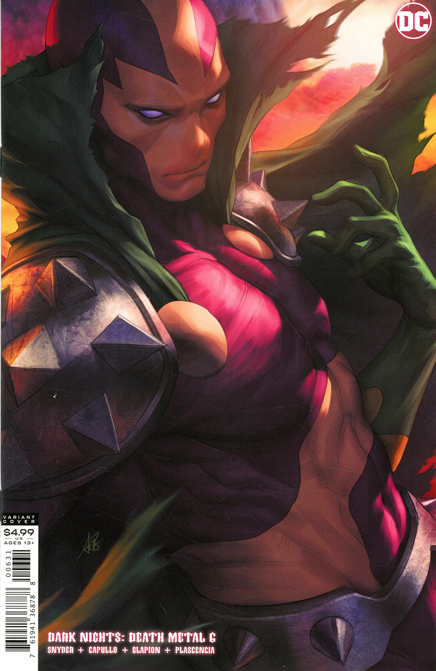 Dark Nights Death Metal #6 Cover C Variant Stanley Artgerm Lau Mister Miracle Cover
