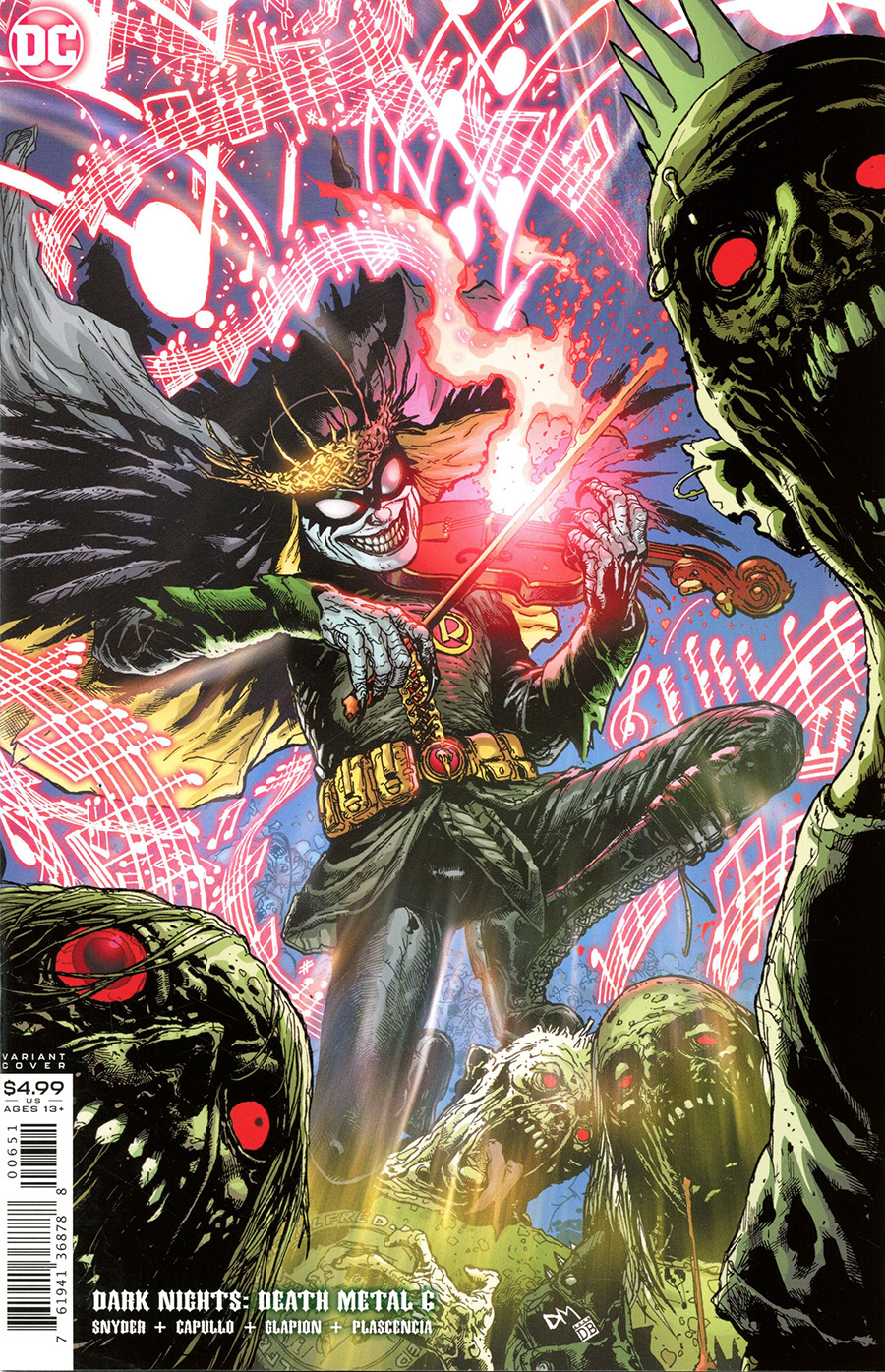 Dark Nights Death Metal #6 Cover E Incentive Doug Mahnke Variant Cover