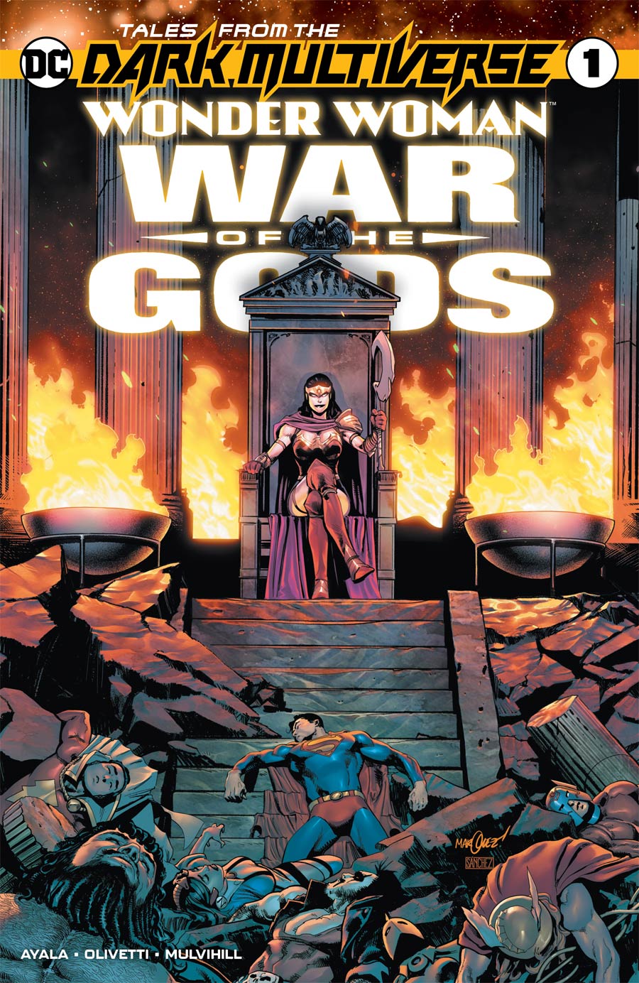 Tales From The Dark Multiverse Wonder Woman War Of The Gods One Shot