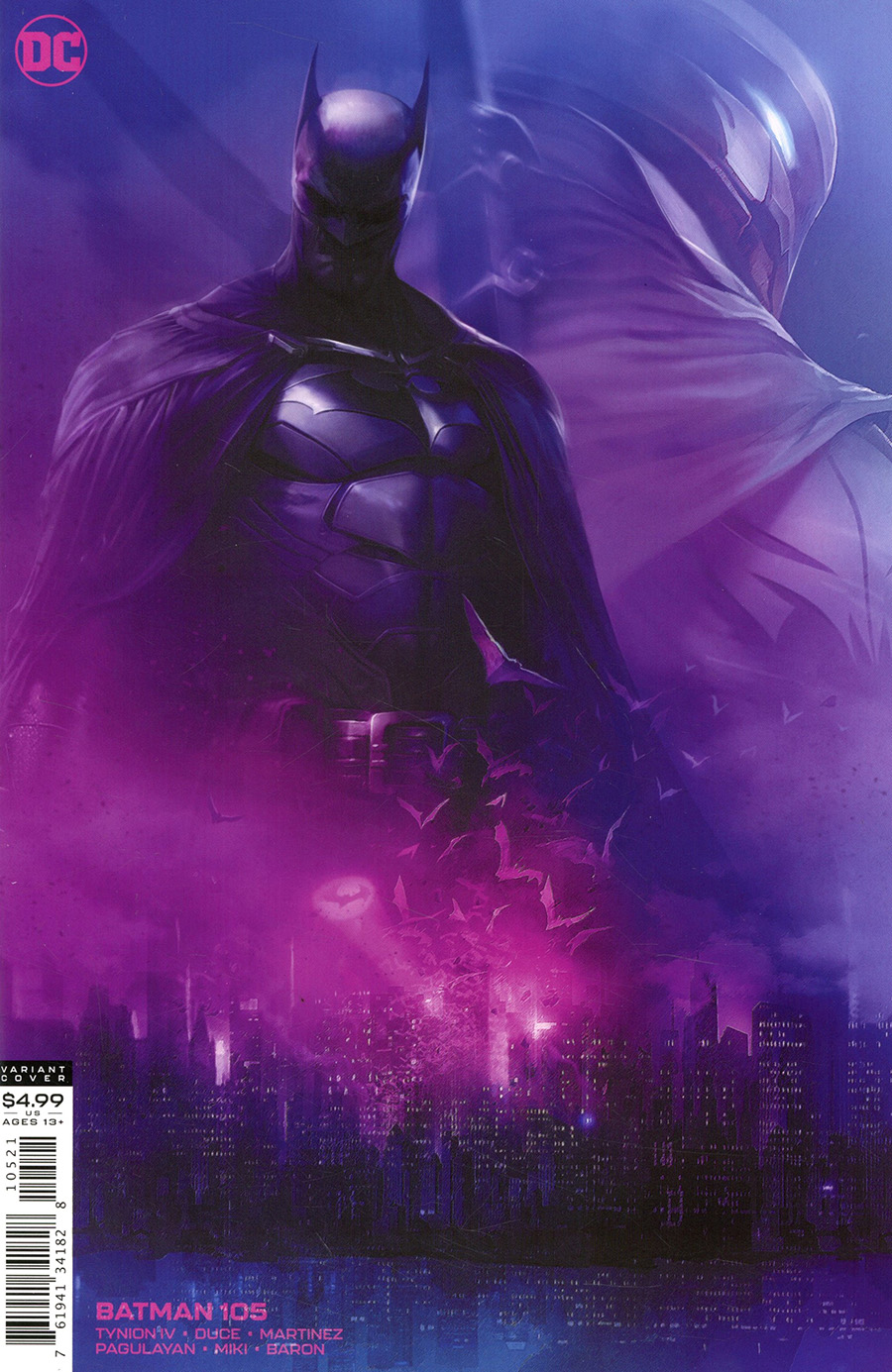 Batman Vol 3 #105 Cover B Variant Francesco Mattina Card Stock Cover