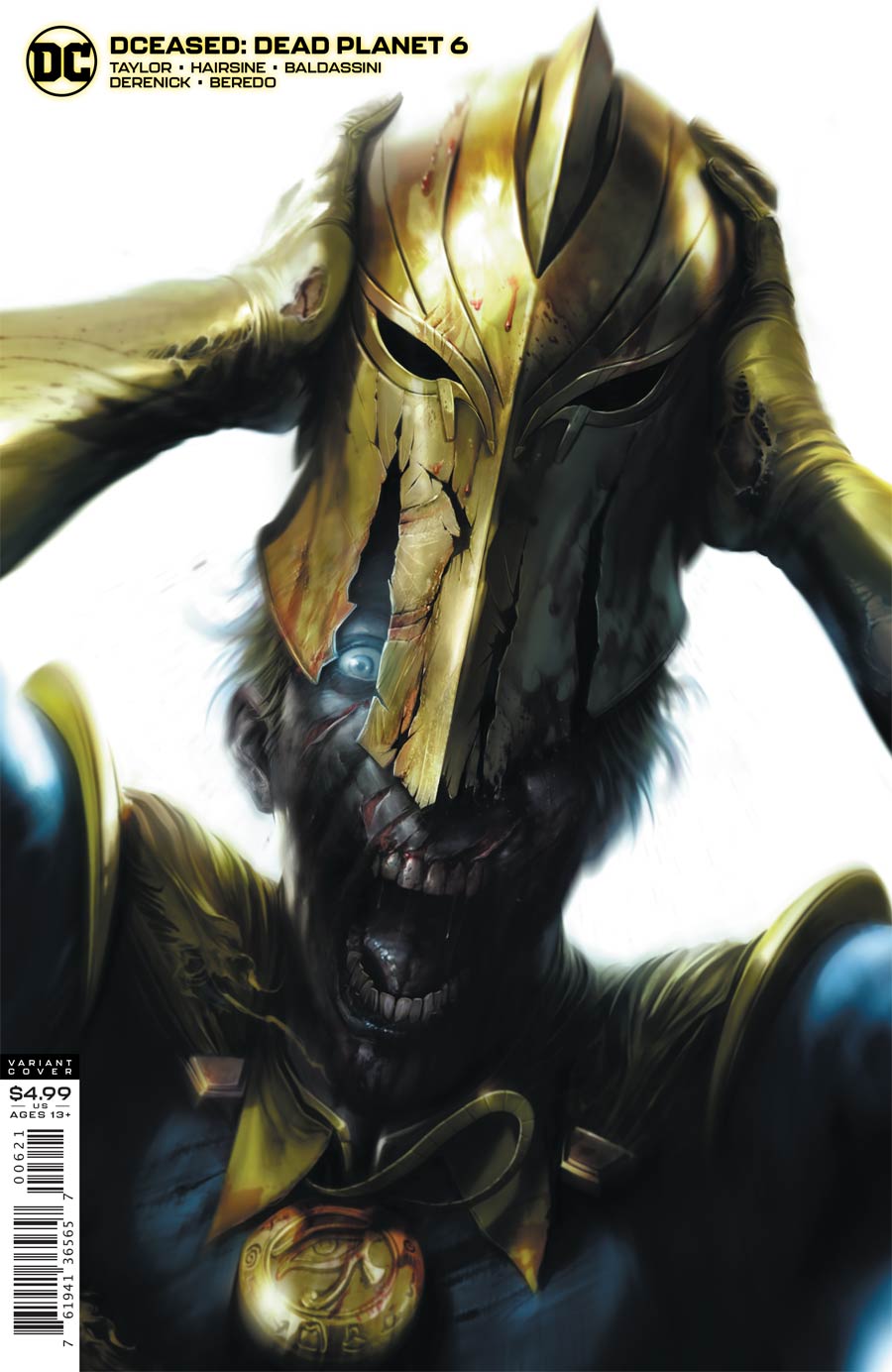 DCeased Dead Planet #6 Cover B Variant Francesco Mattina Card Stock Cover