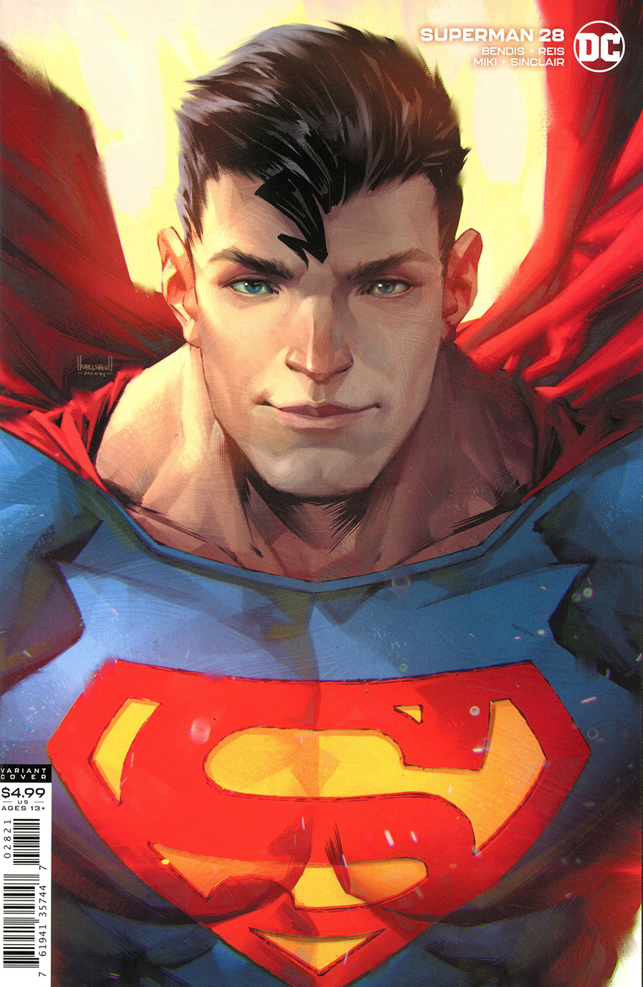 Superman Vol 6 #28 Cover B Variant Kael Ngu Card Stock Cover