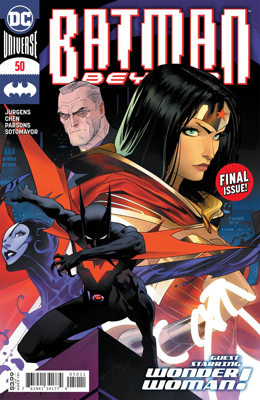 Batman Beyond Vol 6 #50 Cover A Regular Dan Mora Cover