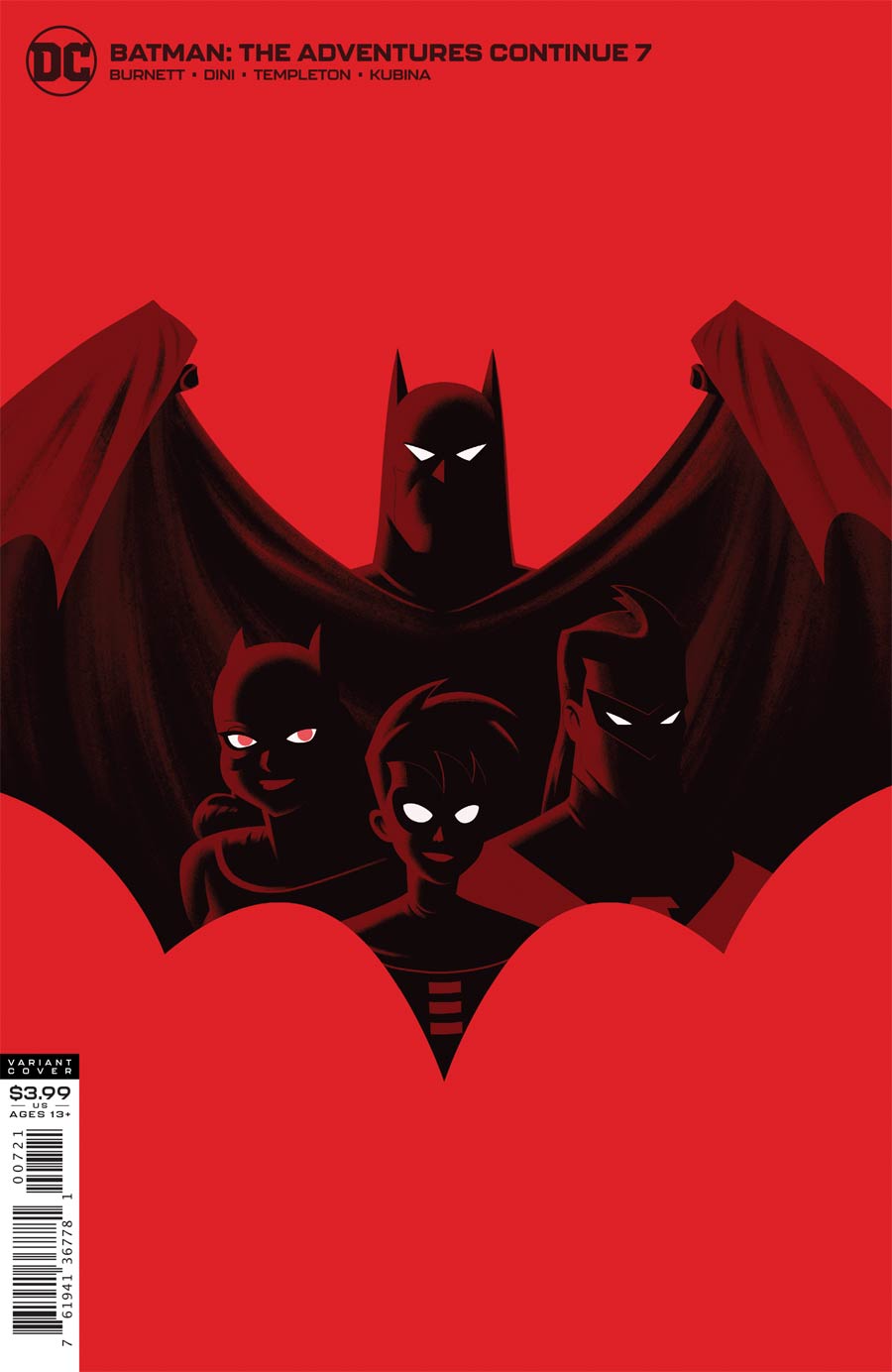 Batman The Adventures Continue #7 Cover B Variant Justin Erickson Cover
