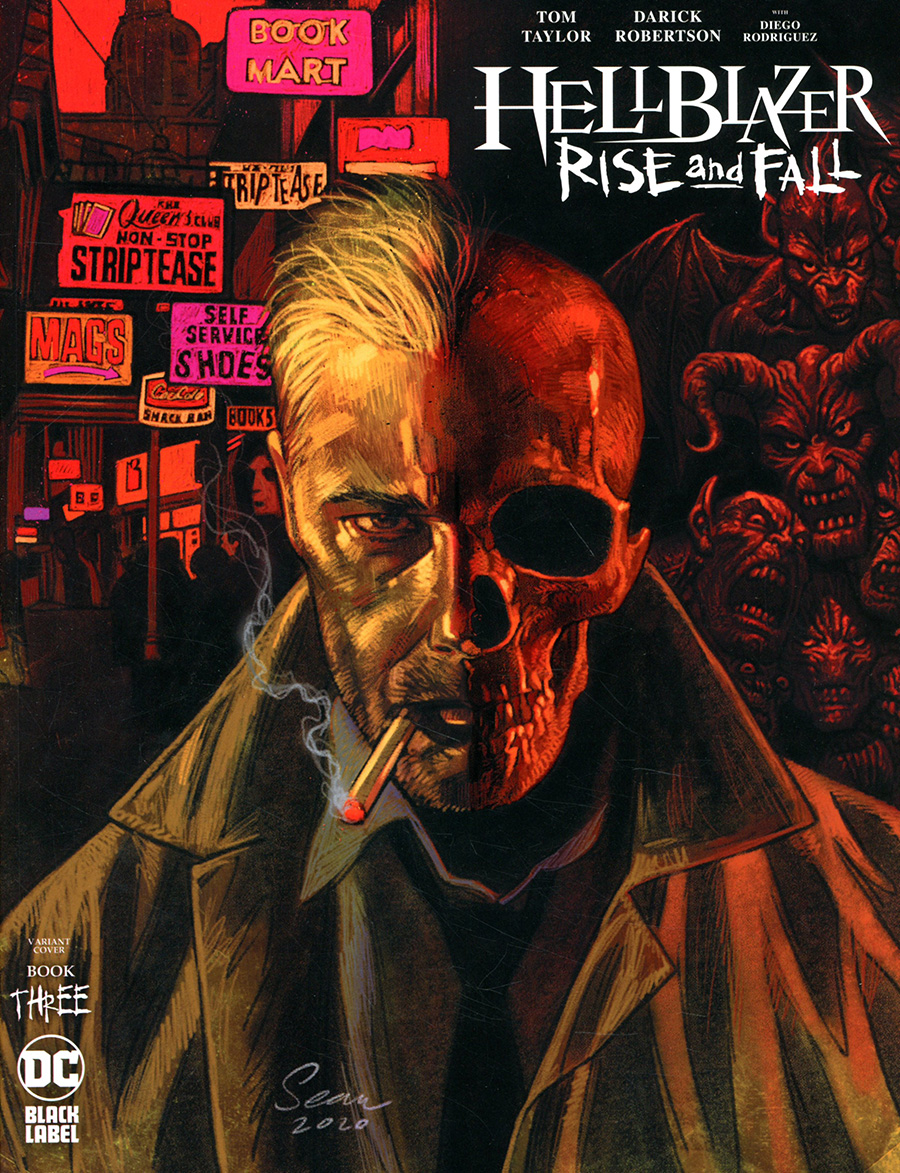 Hellblazer Rise And Fall #3 Cover B Variant Sean Phillips Cover