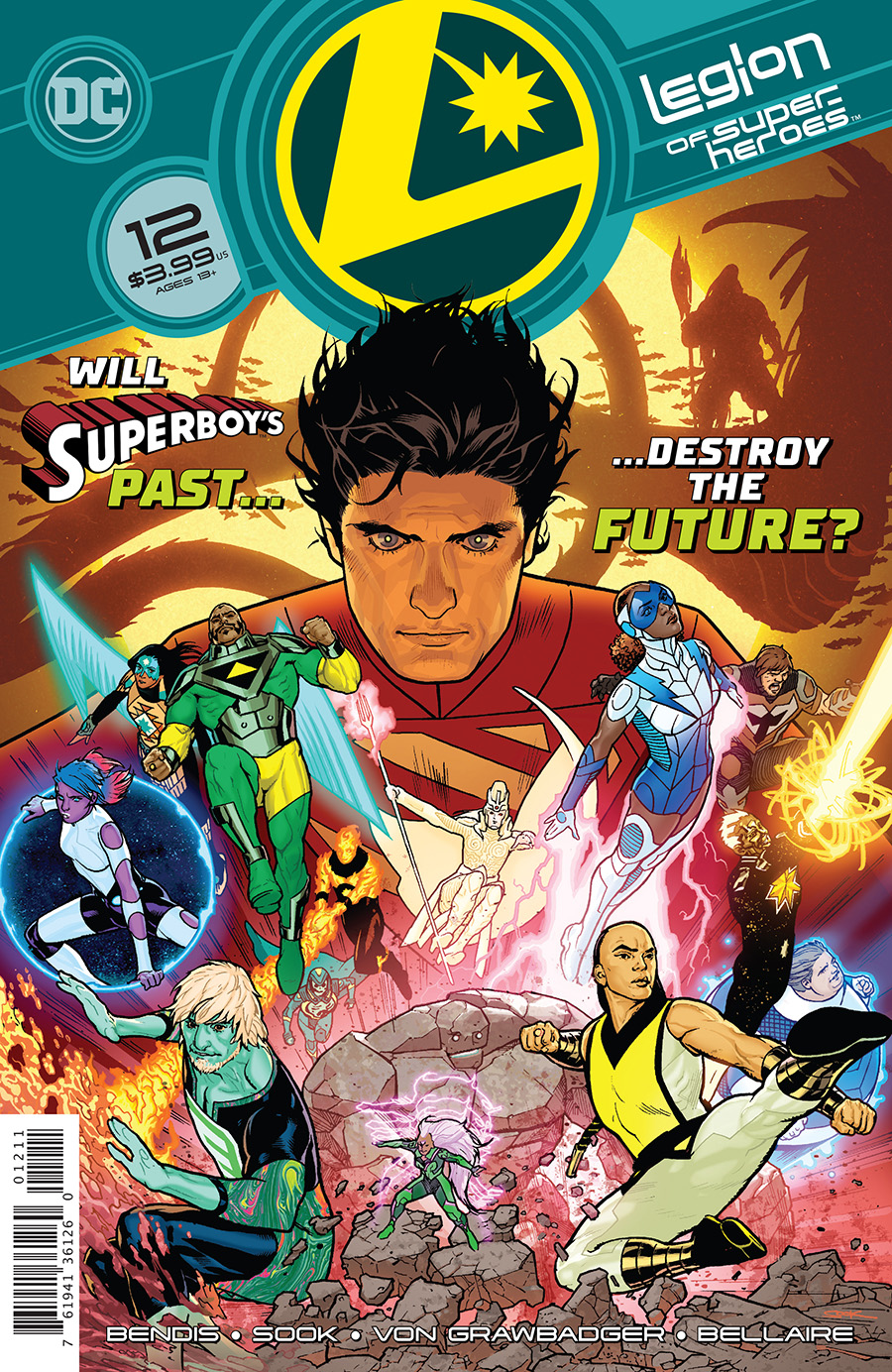 Legion Of Super-Heroes Vol 8 #12 Cover A Regular Ryan Sook Cover