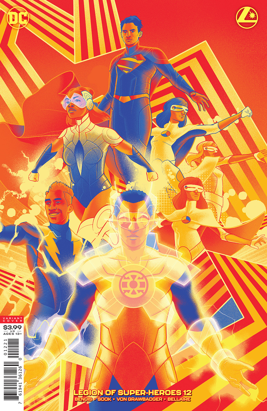 Legion Of Super-Heroes Vol 8 #12 Cover B Variant Matt Taylor Cover