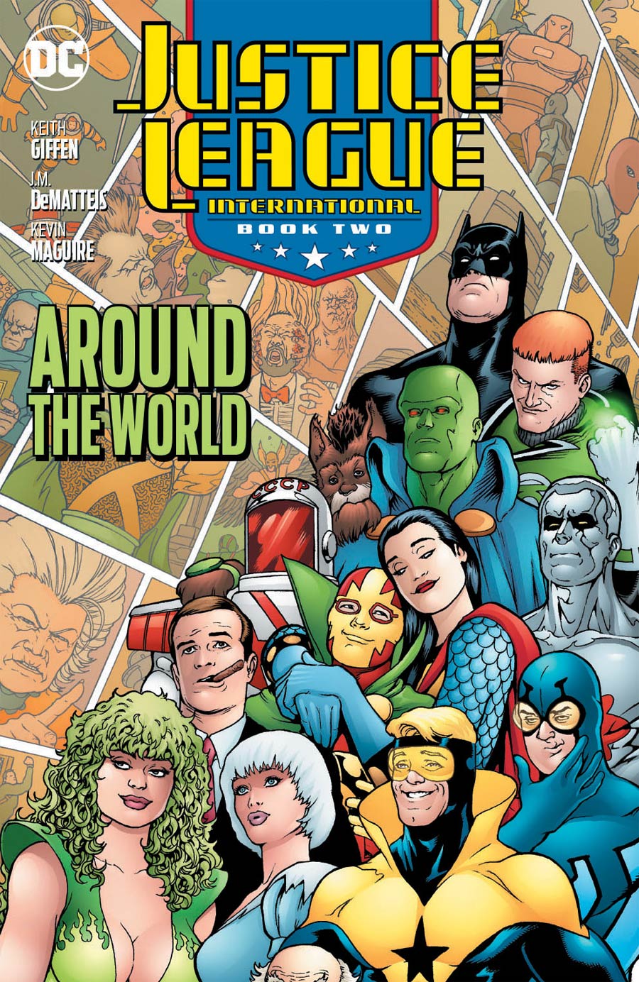 Justice League International Book 2 Around The World TP